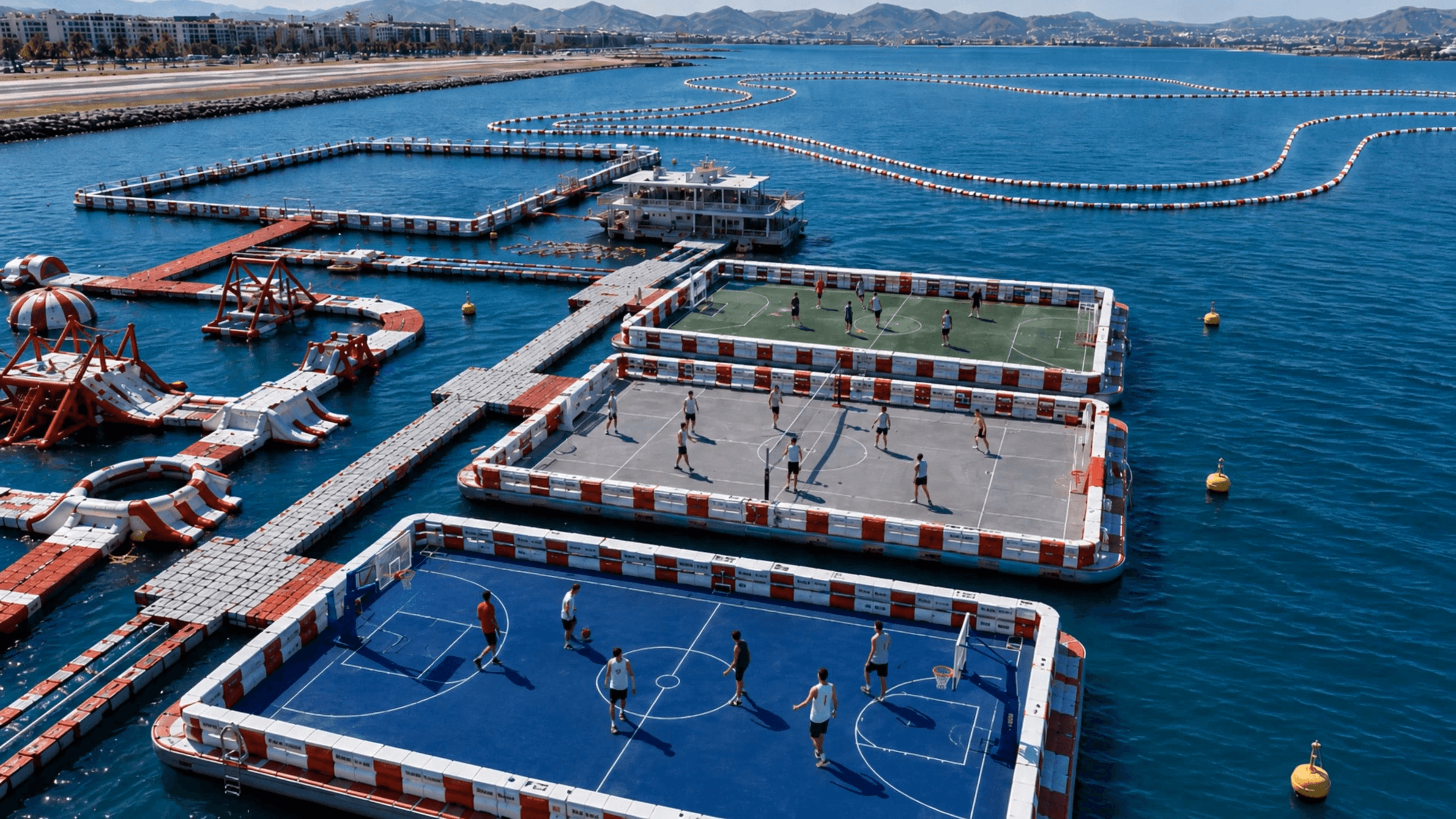 Floating Football